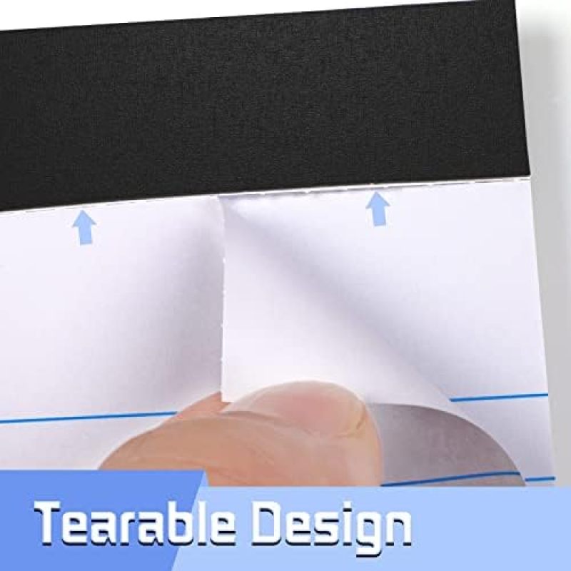 A4 Pat Paper, Turn Top, Sketchpad, Horizontal Line, Notebook White - Image 4