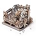 Wowood 3D Puzzle Marble Run Electric Spaceport Wooden Model Building Kit for Teens - Image 2