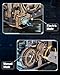 Wowood 3D Puzzle Marble Run Electric Spaceport Wooden Model Building Kit for Teens - Image 4