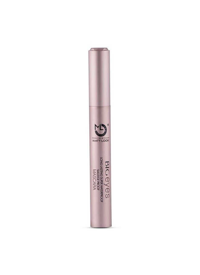 matt look Big Eyes Long Lasting Super Waterproof Smudge Proof Mascara | Jet Black Color Mascara | Gives Ultimate Length | Easy To Carry | One Stroke Application | Quick Drying Formula | Gives Good Volume | 9 Ml  - Image 4