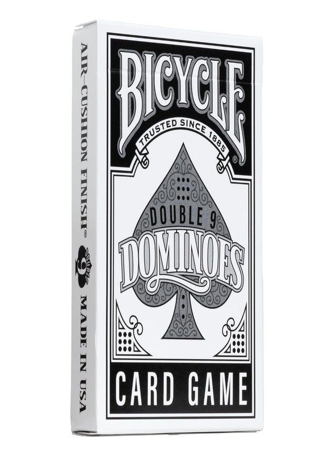 Bicycle Double 9 Dominoes Card Game Deck - A Portable, Easy to Carry Version of The Classic Game of Dominoes - Image 1