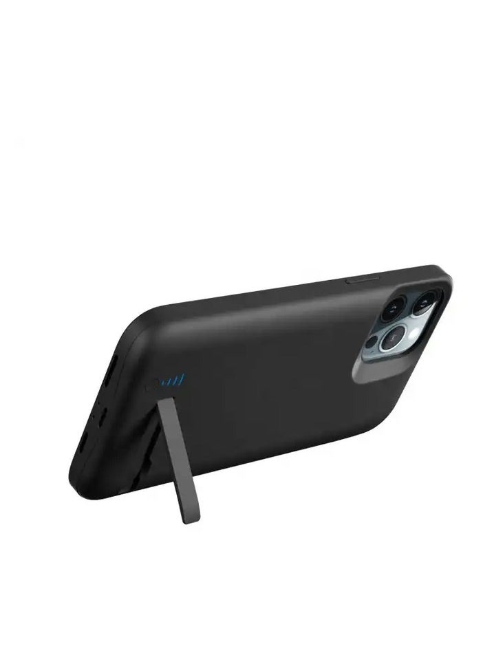 GULFLINK Wireless Protective Charging Case Cover For iPhone 15 pro 5000mah Black  - Image 2