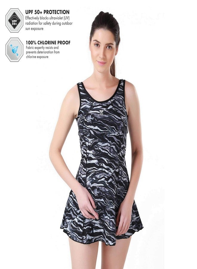 Tyr Miramar Women Frocksuit Without Sleeves, Xs/30 (Titanium - Black) - Image 4