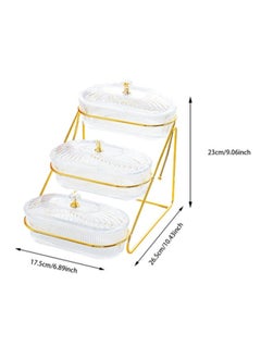 Elegant Transparent Candy Serving Trays with Diamond-Shaped Lids and Golden Storage Rack 17.5x26.5x23 cm - pzsku/ZFFD5AA59646F0AD561E1Z/45/_/1737183397/25d9c6cc-7991-4485-8880-5f51ac425f74