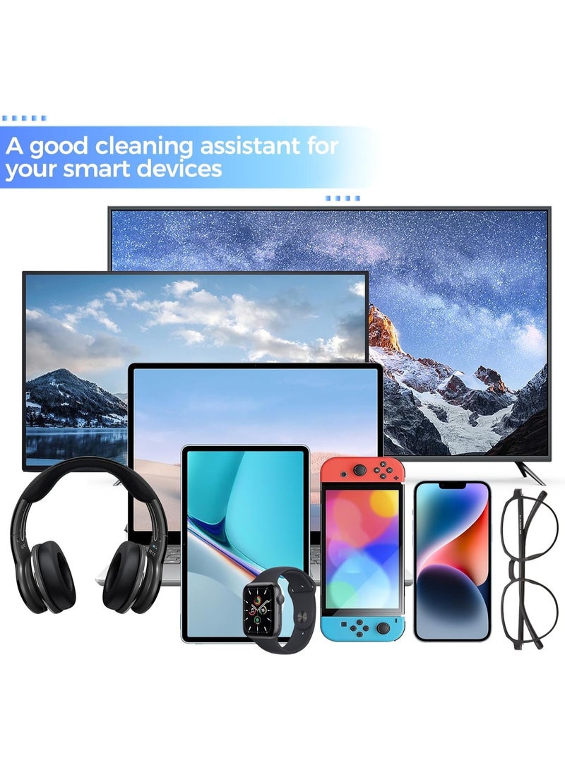 كريستال مجموعة تنظيف شاشات فاخرة | أجهزة التلفزيون، والحواسيب، والهواتف، والأجهزة اللوحية مع قطعة قماش من الألياف الدقيقة سعة 200 مل - Image 5