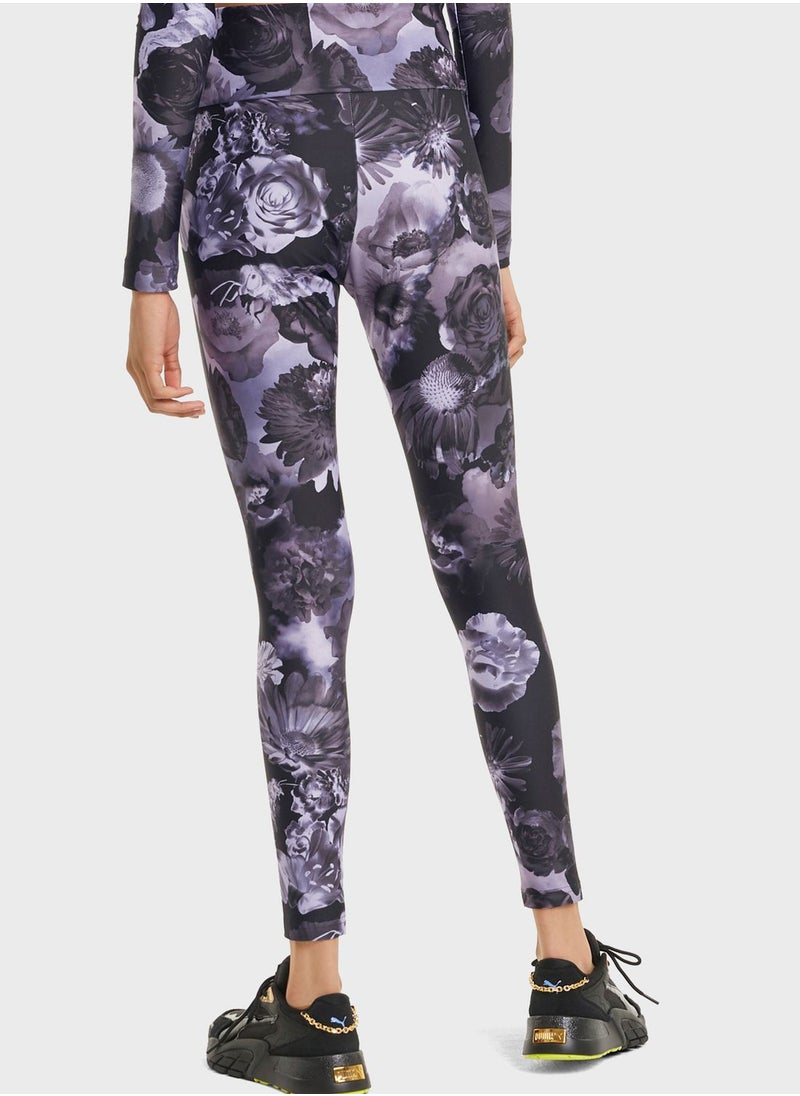 PUMA - Evide AOP Leggings - Image 1