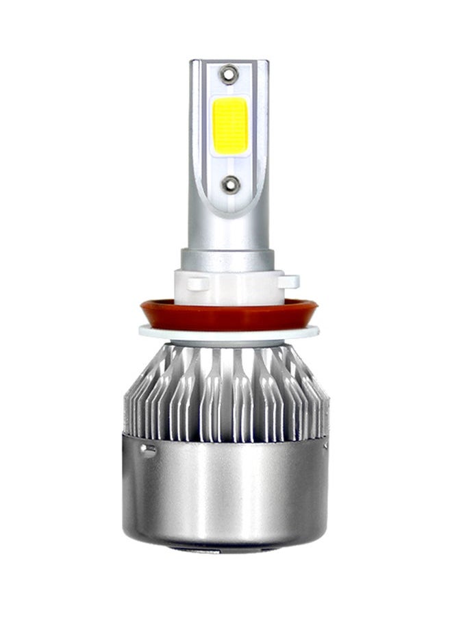 Beauenty 1Pcs Car LED Headlight Driving Light Headlamp Bulb All-in-one Conversion Kit H11 18W 6000K 3000LM  - Image 2