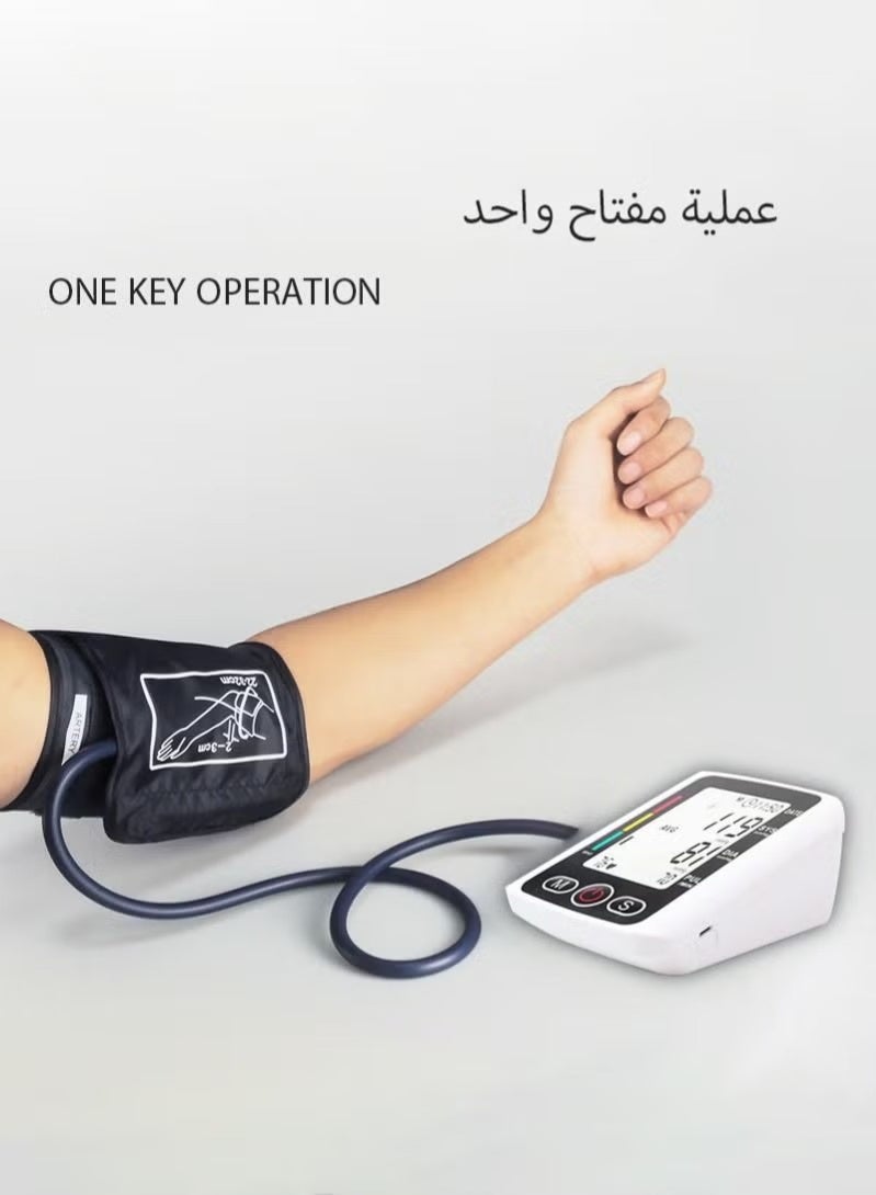 ULHYC Automatic Upper Arm Blood Pressure Monitor for Home Use with Irregular Heartbeat Detection Easy Measurements and Accurate Results blood pressure meter digital blood pressure monitor bp monitor - Image 2