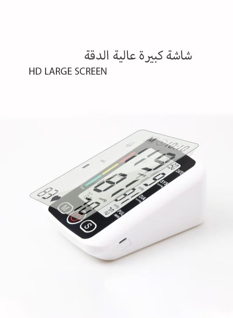 ULHYC Automatic Upper Arm Blood Pressure Monitor for Home Use with Irregular Heartbeat Detection Easy Measurements and Accurate Results blood pressure meter digital blood pressure monitor bp monitor - Image 3