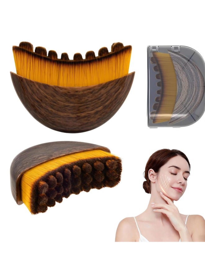 Fvaql New Lymphatic Contour Face BrushLymphatic face Brush for Sculpting AntiPuffiness Detox Lift Improves Skin GlowErgonomically Designed to Fit The Skin Precisely and Relieve Fatigue - Image 2