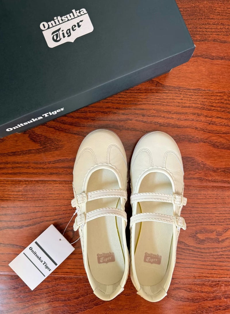 أونيتسوكا تايجر حذاء باليه مسطح نسائي من مكسيكو 66 TGRS  أحذية كاجوال مريحة وأنيقة - Image 1