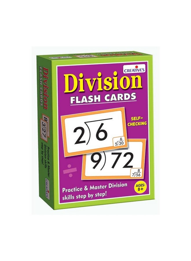 Creative's Creative’s Division Mathematical Flash Cards for Kids 8+ Years | Early Learning Educational Flash Cards Division | Easy & Fun Learning Educational Gift for Kids - Image 1