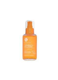 L LUSETA Luseta Turmeric & Collagen Hair Serum for Damaged and Thining Hair, Strengthening Oil Treatment Preventing breakage for Women and Men Adding Shine 3.38oz  - Image 1