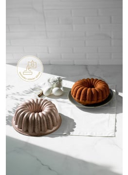 Nehir 1 Piece Azalea Aluminum Casting 26 cm Cake Mold Tart Gold Casting  - Image 1