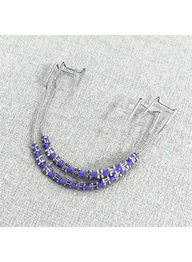 Blue Metal Braces with Hooks for Teaching Model and Holiday Decor - Image 5