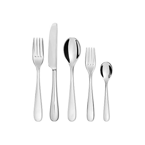 Alessi "Nuovo Milano" 5-1/2-Inch Tea Spoon, Set of 6 - Image 4
