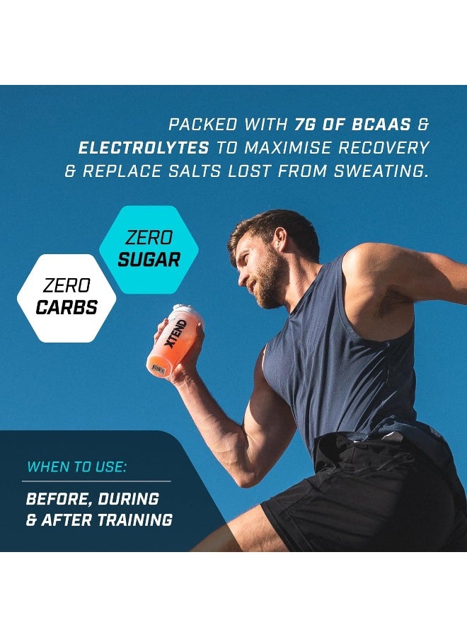 اسكتيند مسحوق BCAA الأصلي بدون سكر مع إلكتروليتات للترطيب وإصلاح العضلات، مكمل بعد التمرين، بنكهة انفجار البطيخ – 30 حصة - Image 4