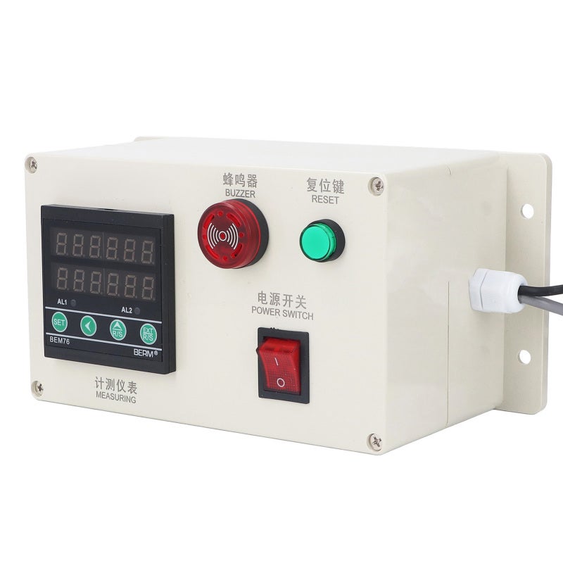 Digital Length Counter: 6 Digit Display, 1-999999 Range - Alarm Function, Power Off Memory, Easy Operation for Cloth Mills, Textile Mills, Garment Processing Plants - Image 5
