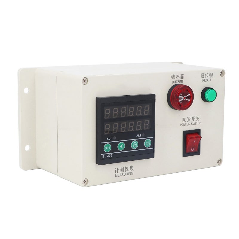 Digital Length Counter: 6 Digit Display, 1-999999 Range - Alarm Function, Power Off Memory, Easy Operation for Cloth Mills, Textile Mills, Garment Processing Plants - Image 4