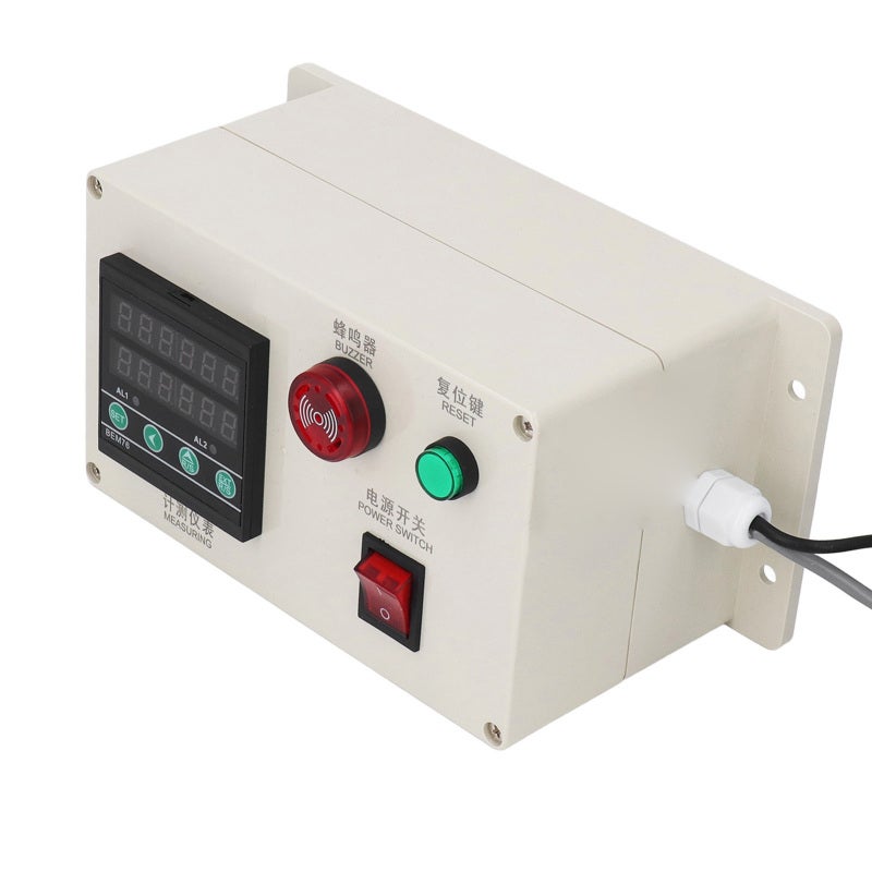 Digital Length Counter: 6 Digit Display, 1-999999 Range - Alarm Function, Power Off Memory, Easy Operation for Cloth Mills, Textile Mills, Garment Processing Plants - Image 3