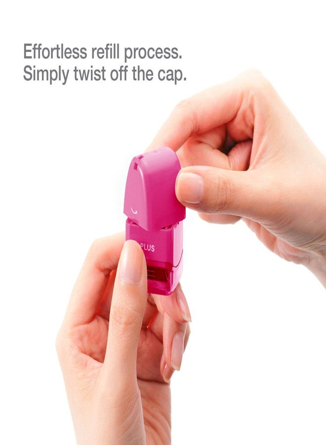 Plus Guard Your ID Mini Roller Stamp, Pink - Image 5