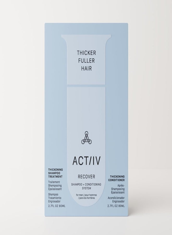 اكتيف مجموعة ACTIIV Recover Travel Duo للرجال | تدعم مظهر شعر أكثر كثافة وصحة، نباتية، آمنة على الشعر المصبوغ، مناسبة لجميع أنواع الشعر - Image 2