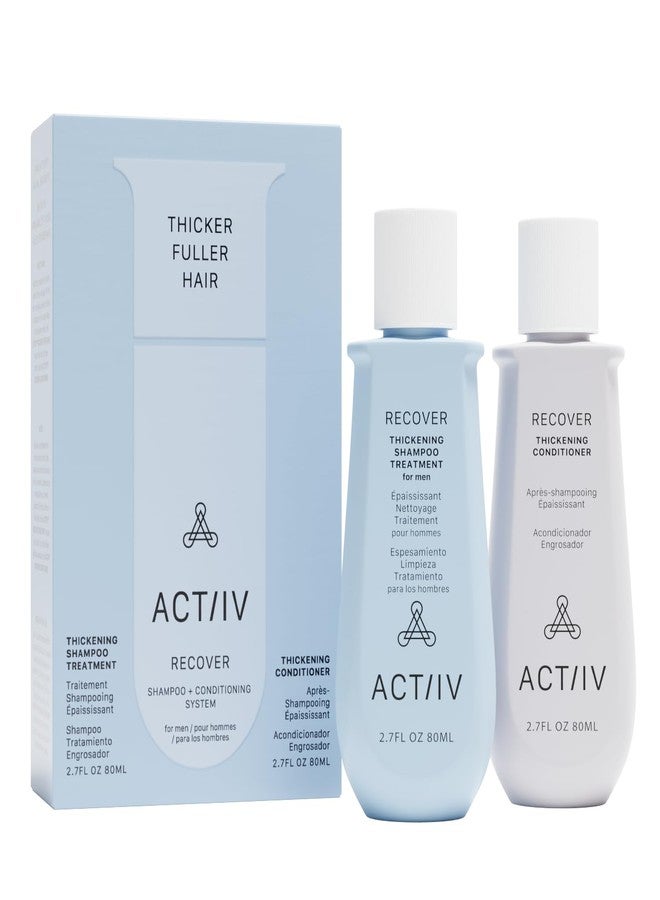 اكتيف مجموعة ACTIIV Recover Travel Duo للرجال | تدعم مظهر شعر أكثر كثافة وصحة، نباتية، آمنة على الشعر المصبوغ، مناسبة لجميع أنواع الشعر - Image 1