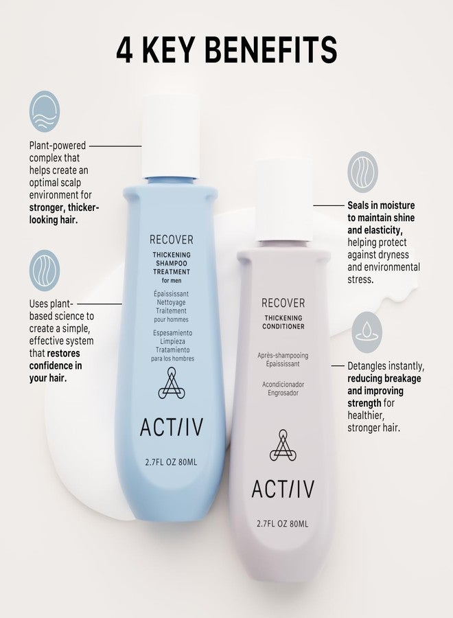 اكتيف مجموعة ACTIIV Recover Travel Duo للرجال | تدعم مظهر شعر أكثر كثافة وصحة، نباتية، آمنة على الشعر المصبوغ، مناسبة لجميع أنواع الشعر - Image 3