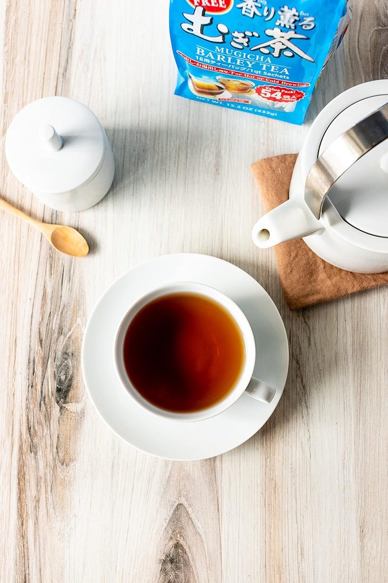 ITO EN Mugicha Roasted Barley Tea - Caffeine Free, 54 Count Tea Bags - Image 4