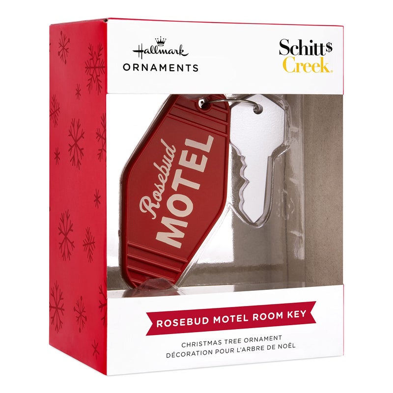 هولمارك زخرفة عيد الميلاد الرئيسية لفندق Hallmark Schitt's Creek Rosebud Motel - Image 3