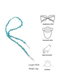 Y&D Top Eyeglass Chain Strap Holder Cord Sunglass Fashion Chip Beaded Mask Lanyard Face for Women  - Image 4