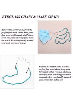 Y&D Top Eyeglass Chain Strap Holder Cord Sunglass Fashion Chip Beaded Mask Lanyard Face for Women  - Image 2