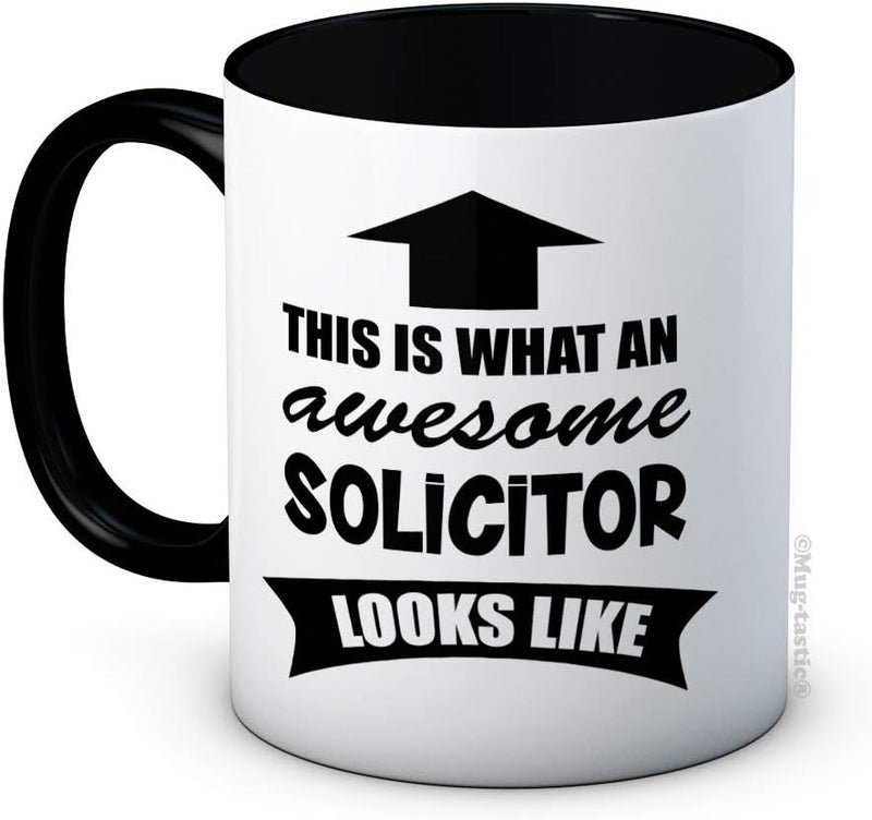 This is What an Awesome Solicitor Looks Like - Funny Ceramic Coffee Mug