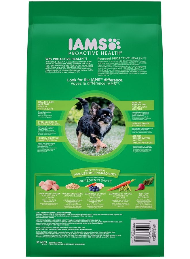 إيامز Iams ProActive Health Pro Active Health Adult MiniChunks - سلالات الكلاب الصغيرة والناشئة - 6 أرطال - Image 2