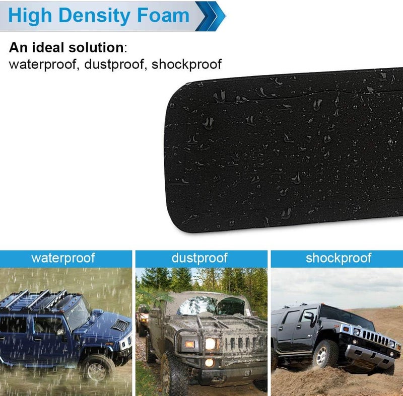 MbuyDIY Cab Marker Roof Lights Gasket Seal Compatible with 2003-2009 Hummer H2 Center Corner Set, Single-sided adhesive Advanced compact design - Image 5