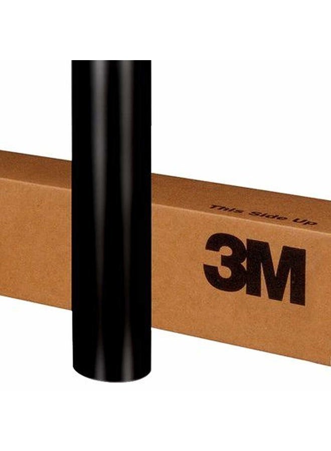2080 S12 Satin Wrap Vinyl Film for Car (Black,5sq/ft)