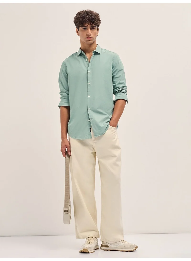 The Bear House  Men’s Long Sleeve Shirt Classic, Comfortable and Stylish Essential for Work, Travel or Casual Outings for Men | Best Price UAE