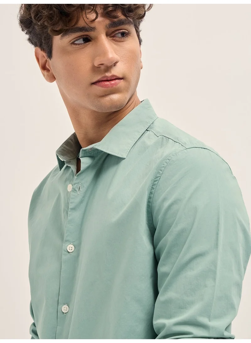 The Bear House  Men’s Long Sleeve Shirt Classic, Comfortable and Stylish Essential for Work, Travel or Casual Outings for Men | Best Price UAE