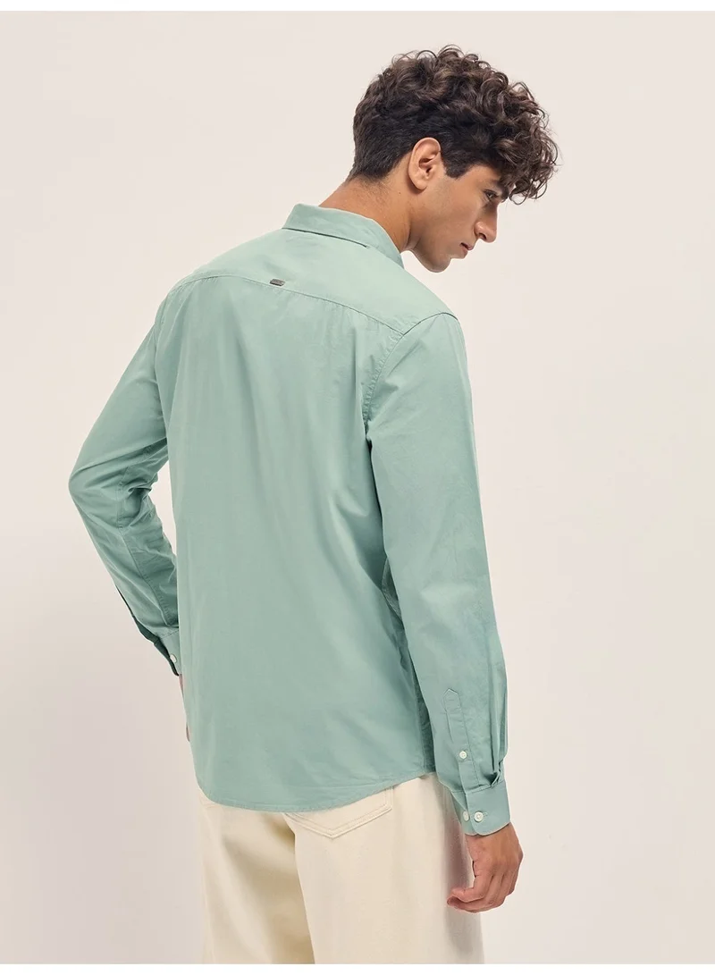 The Bear House  Men’s Long Sleeve Shirt Classic, Comfortable and Stylish Essential for Work, Travel or Casual Outings for Men | Best Price UAE