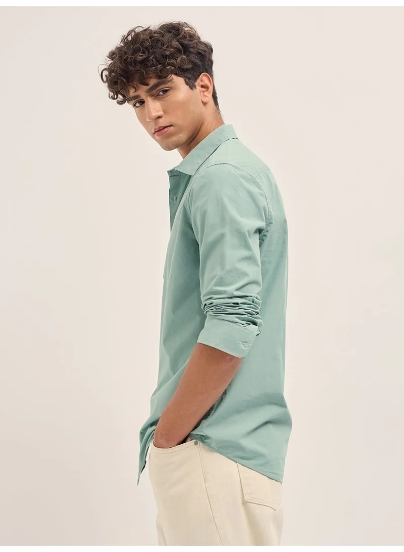 The Bear House  Men’s Long Sleeve Shirt Classic, Comfortable and Stylish Essential for Work, Travel or Casual Outings for Men | Best Price UAE