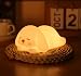 ZKLiLi Bunny Night Light for Kids Lamp 16 Colors Lamp Cute Dimmable Baby Night Lights for NurserySilicone Rechargeable Nightlight for Kids Room Kawaii Room Decor - Image 2