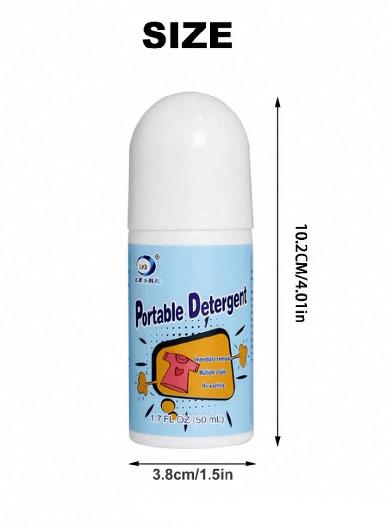 Generic Instant Multi-Stain Remover – 50mL Travel Detergent for Clothing, Upholstery, Shoes & Accessories - Image 2