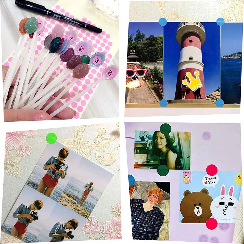 JANYUN 6528 Pieces Colored Dot Stickers, 1/4" Small Color Labels Coding Circle Round Coding Dot Labels Stickers 20 Colors for Office, Classroom - Image 5