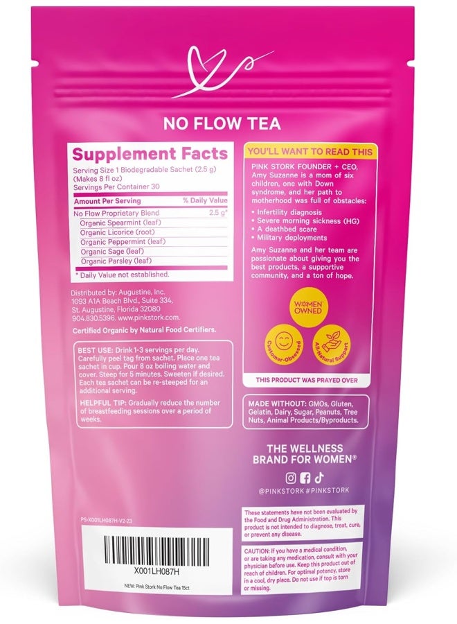 Pink Stork - No Flow Milk Reduction Tea - Image 2