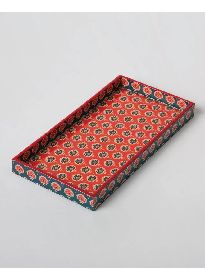Chumbak Chumbak Tribal Blossom Pink Serving Tray
