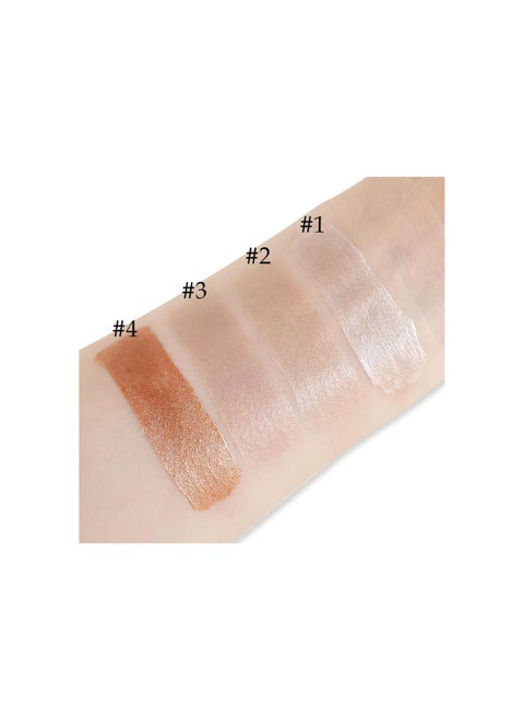 Liquid Highlighter Makeup Luminizer Shimmer Liquid Face Highlighter - Cream Highlight Illuminator Body Bronzer Smooth Glow Natural Light Liquid Highlight Brightening Make Up