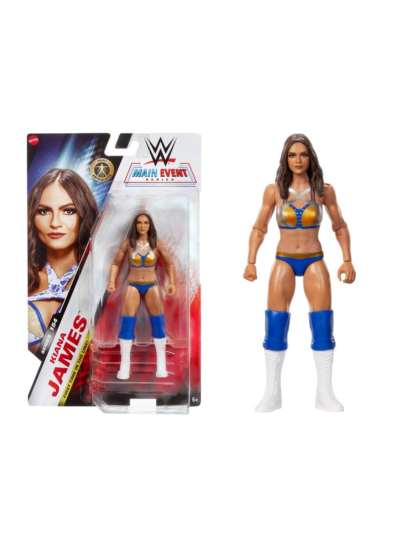 WWE Mattel WWE Main Event Kiana James Figure - Image 1