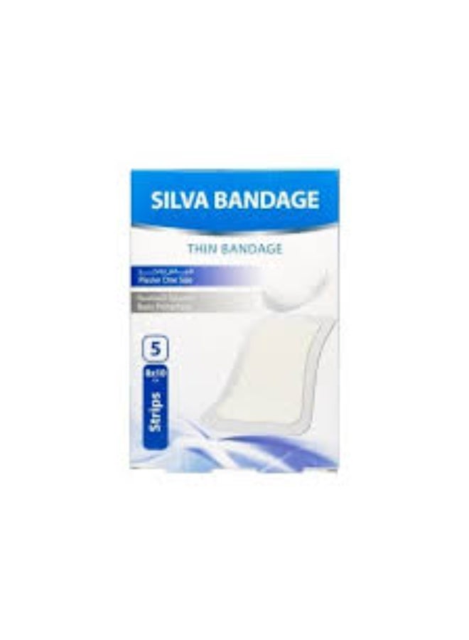 SILVA BANDAGE THIN ONE SIZE 8*10 5 PICES