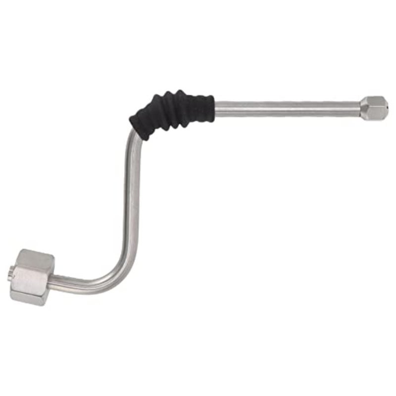 Stainless Steel Steam Wand for Home Use, Anti-Rust Silver Coffee Steam Pipe with Simple Installation and Durable Design - Image 1