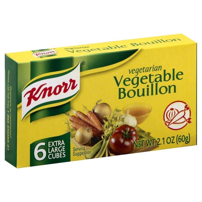 Knorr Vegetarian Vegetable Bouillon, 2.1 Ounce (Pack of 24) - Image 1